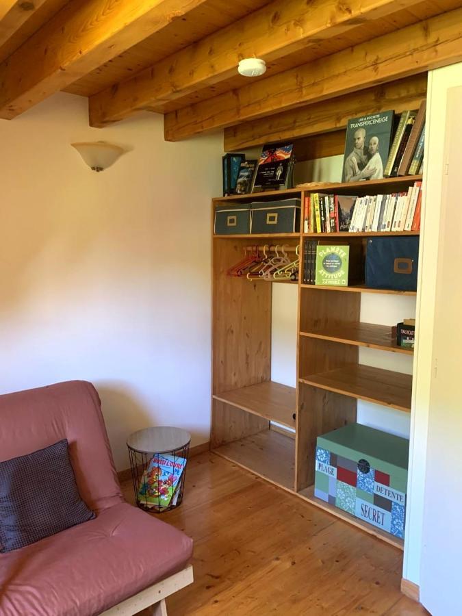 Appartement Dans Chalet Avec Jardin, Vue Montagne 欧坎 外观 照片