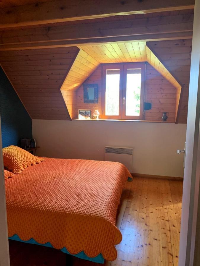 Appartement Dans Chalet Avec Jardin, Vue Montagne 欧坎 外观 照片